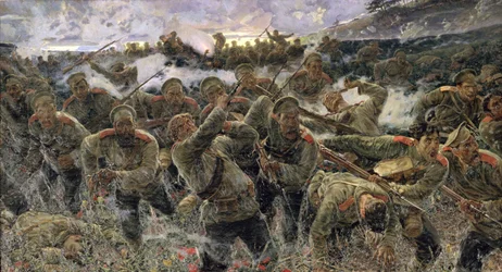 A baioneta lutando, 1904